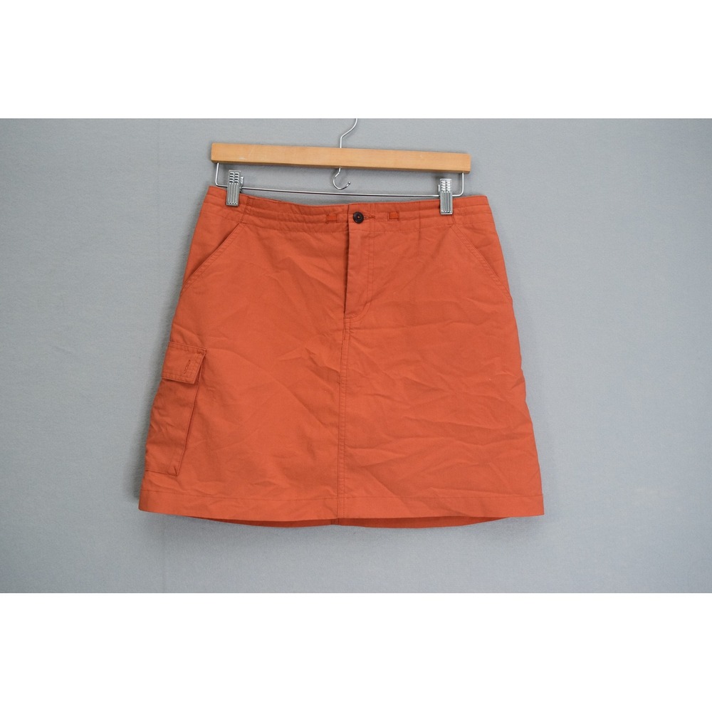 Patagonia Inter-Continental Hideaway Skirt 6 Orange Skort A line